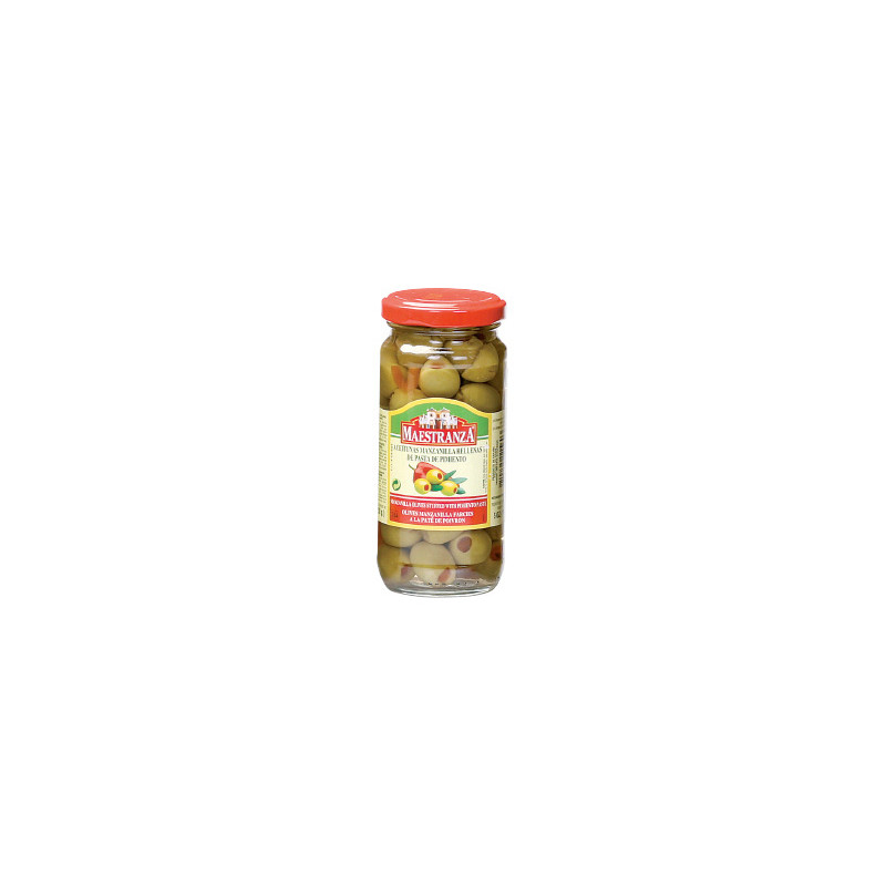 Aceitunas Maestranza Rellenas de Pimiento 230 gr.