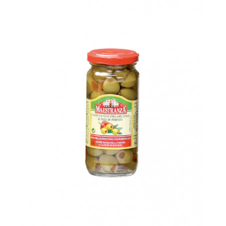 Aceitunas Maestranza Rellenas de Pimiento 230 gr.